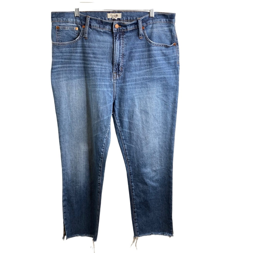 Madewell Women's Perfect Vintage Crop Jeans Size M Classic Casual Everyday